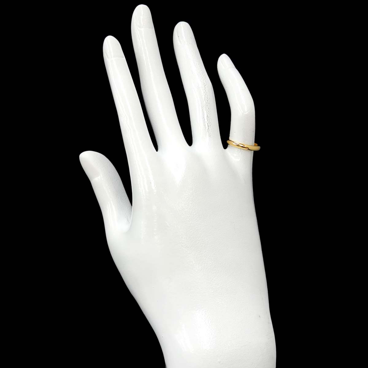 1895 Classic Band Ring 18K YG 750 size46 3.75(US)