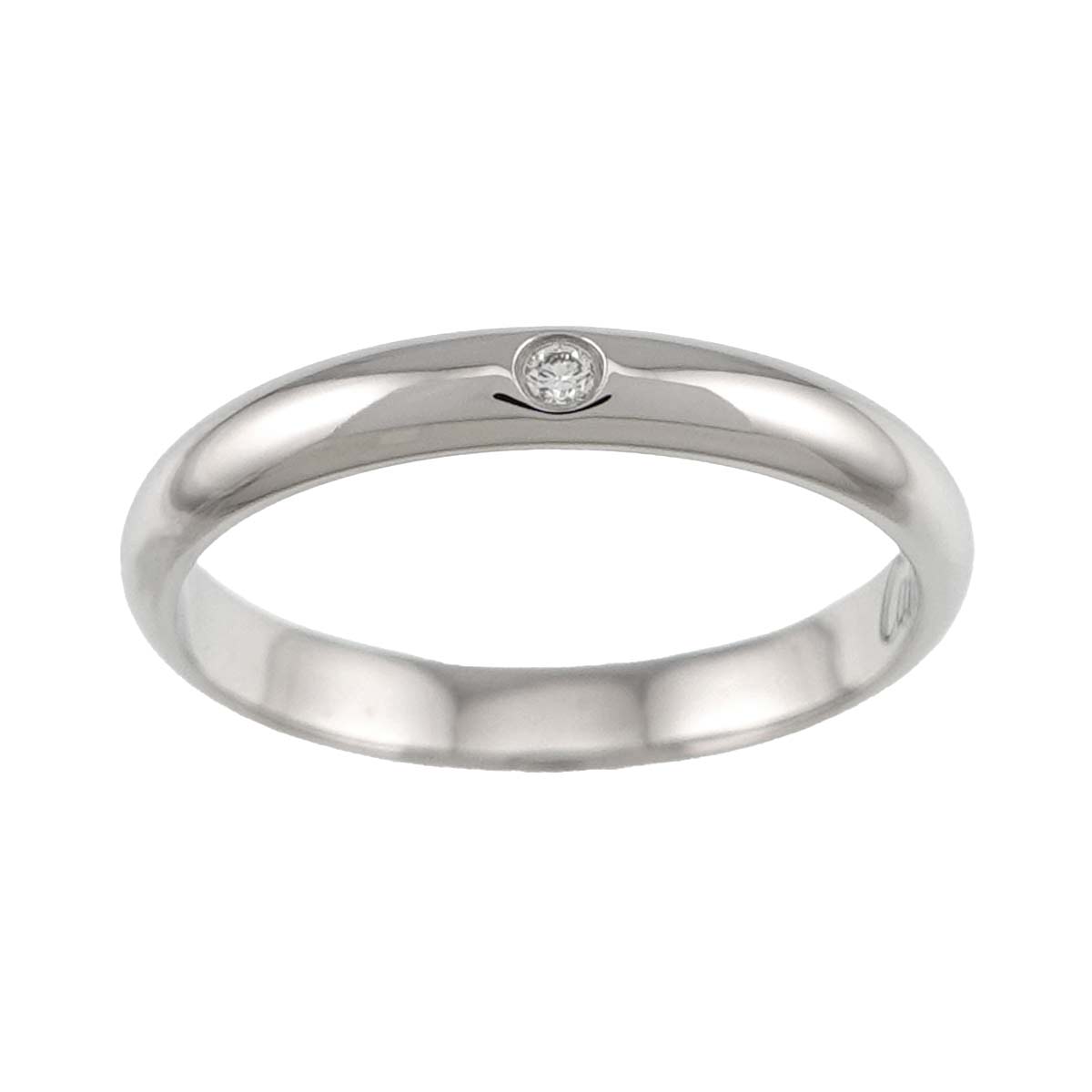 1895 Classic Diamond 1P Ring Pt Platinum size48 4.5(US)