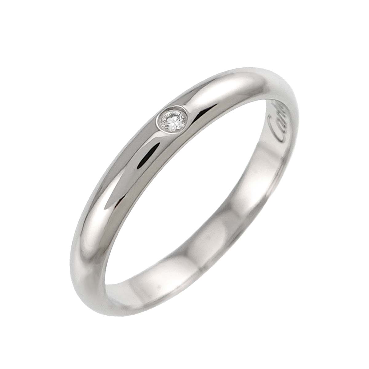 1895 Classic Diamond 1P Ring Pt Platinum size48 4.5(US)