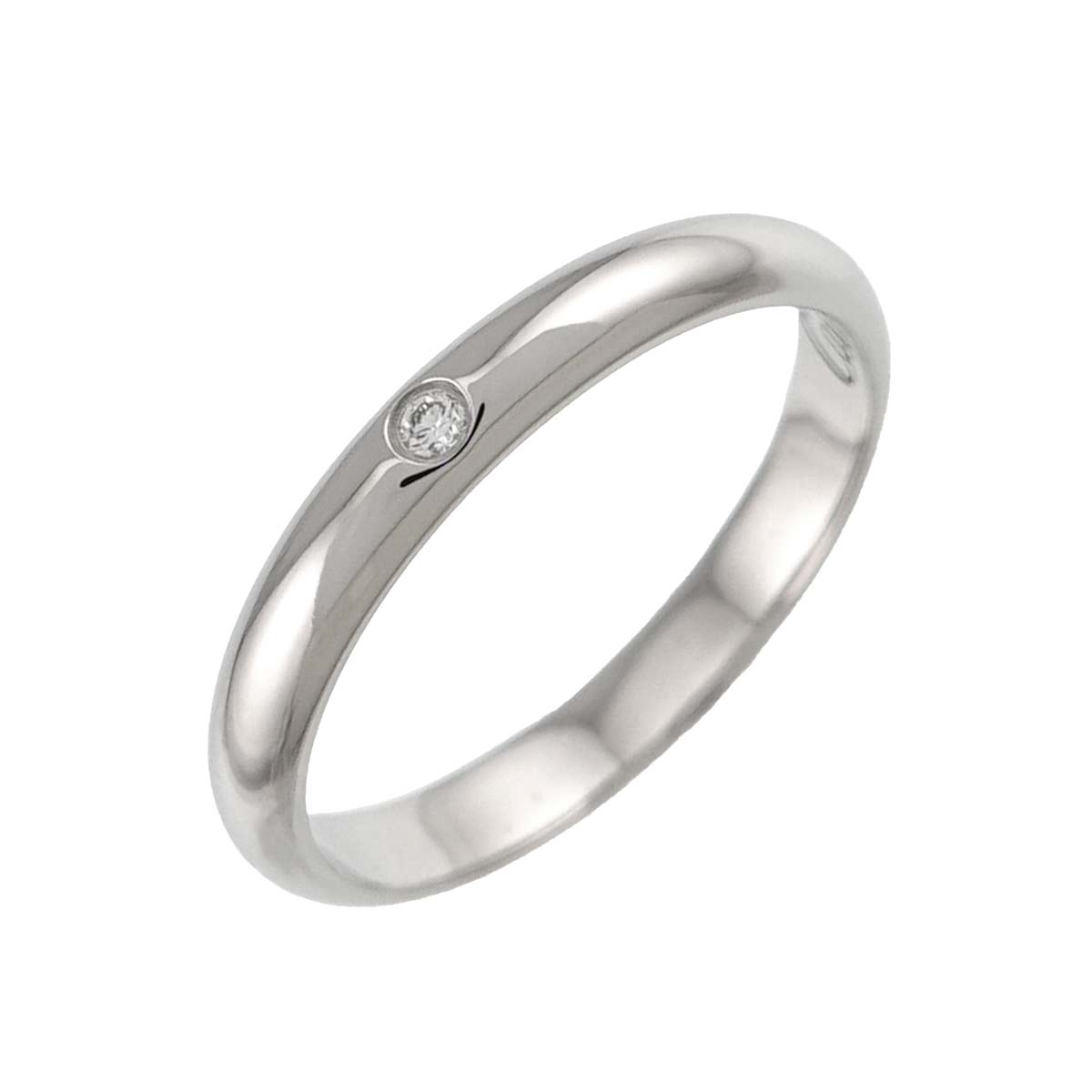 1895 Classic Diamond 1P Ring Pt Platinum size48 4.5(US)