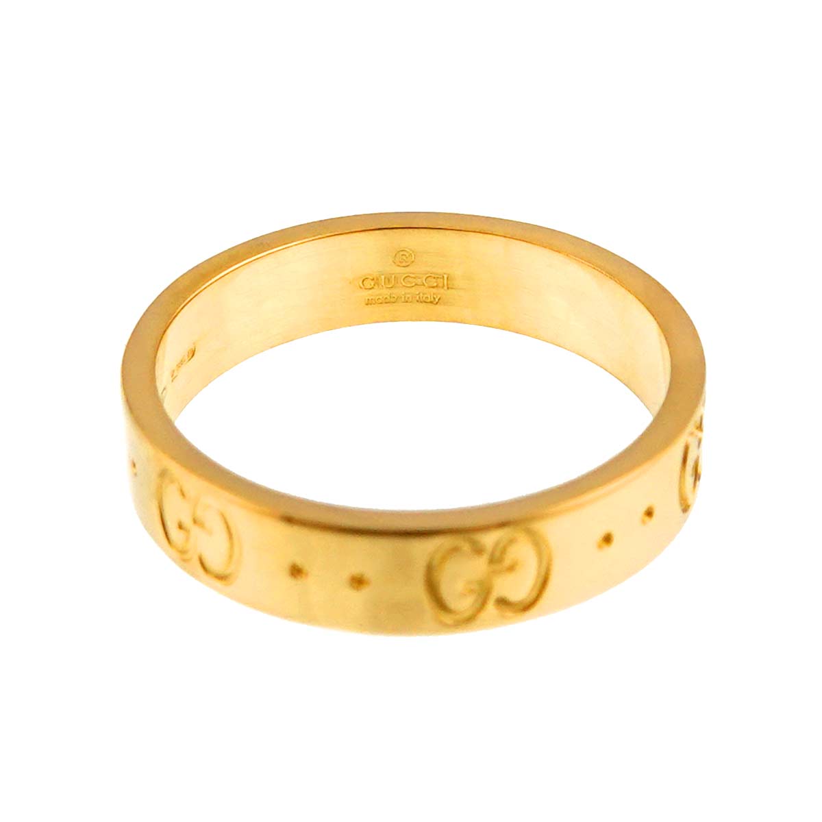 Icon Ring 18K Yellow Gold 750 Size12 5.75-6(US)