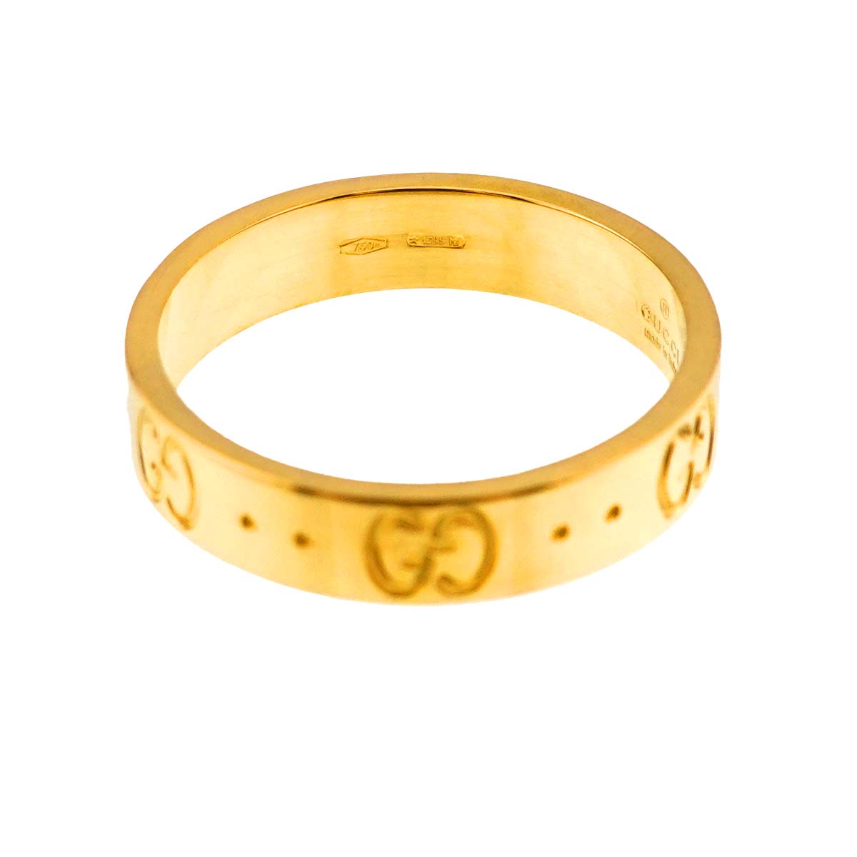 Icon Ring 18K Yellow Gold 750 Size12 5.75-6(US)