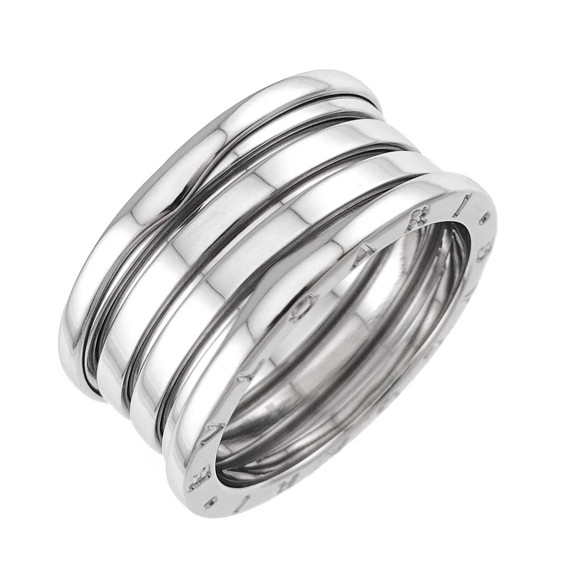 B-ZERO1 4 BAND Ring 18K White Gold 750 Size63 9.75-10(US)