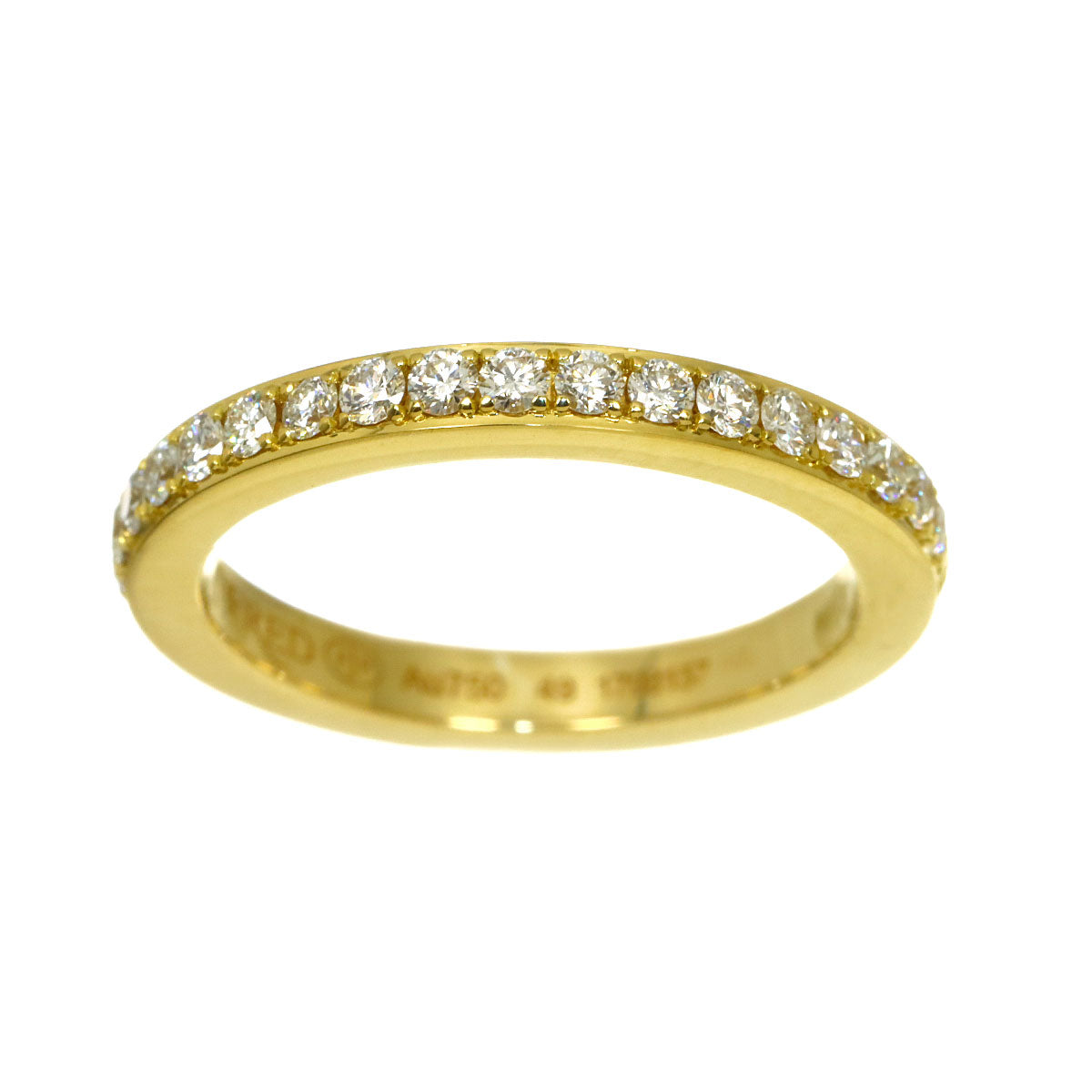 Force 10 DUO Diamond Ring 18K YG 750 size49 4.75-5(US)