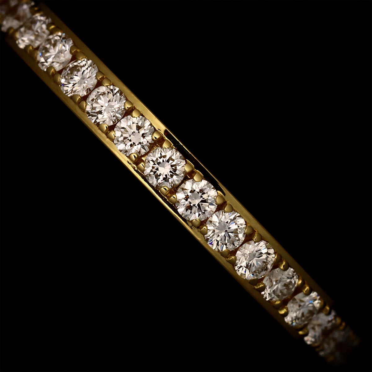 Force 10 DUO Diamond Ring 18K YG 750 size49 4.75-5(US)