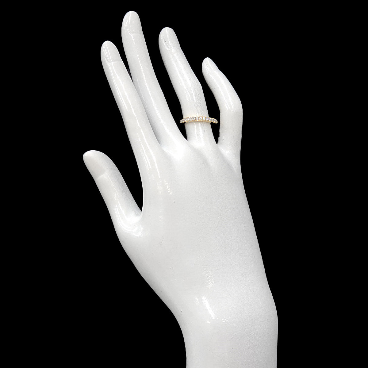 Force 10 DUO Diamond Ring 18K YG 750 size49 4.75-5(US)