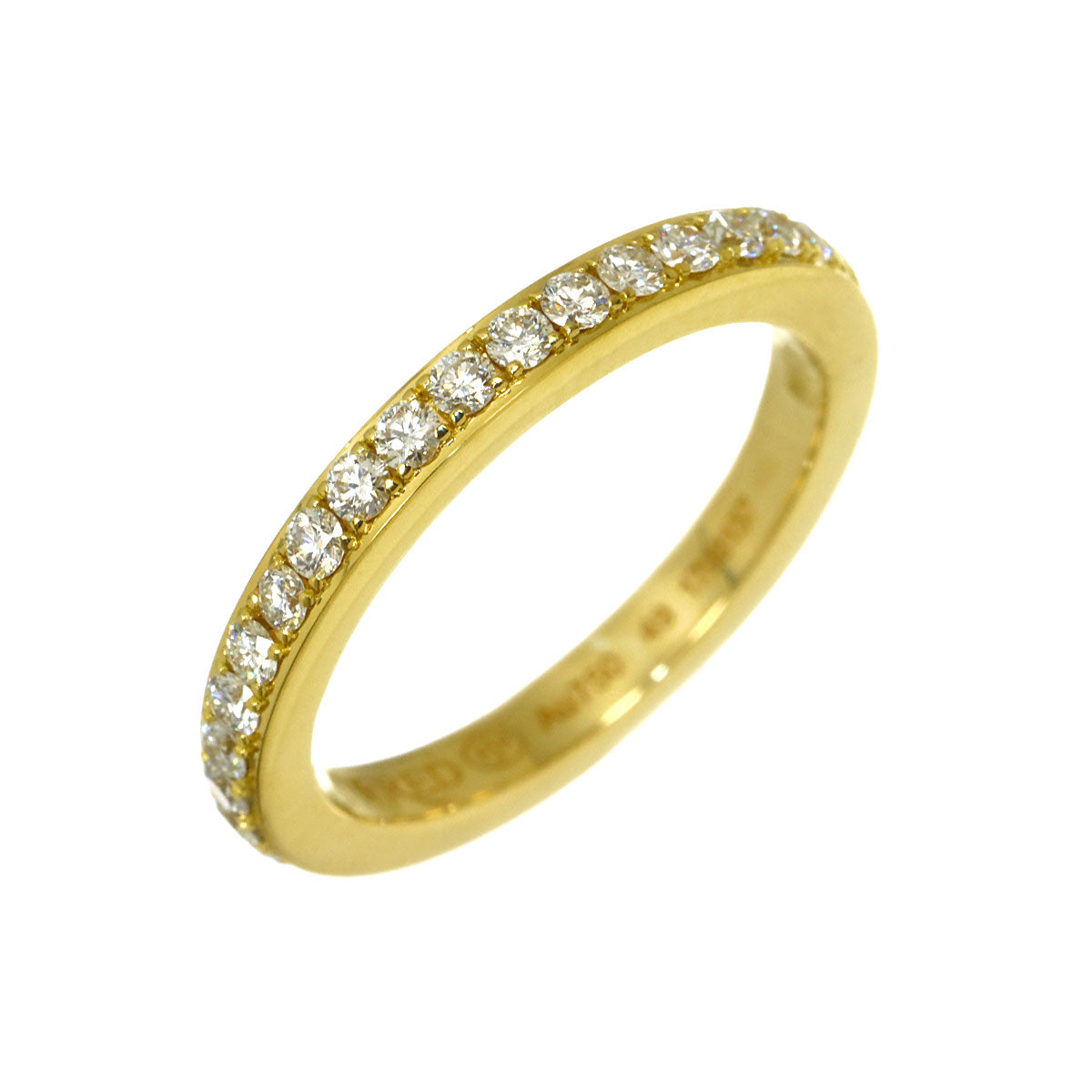 Force 10 DUO Diamond Ring 18K YG 750 size49 4.75-5(US)