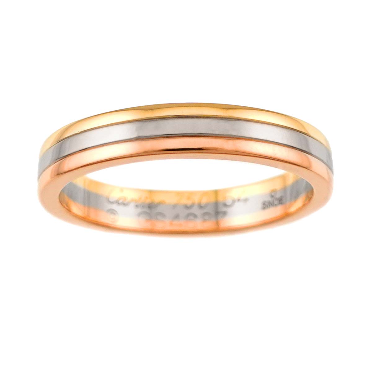 Vendome Ring 18K YG WG PG 750 size54 6.75(US)