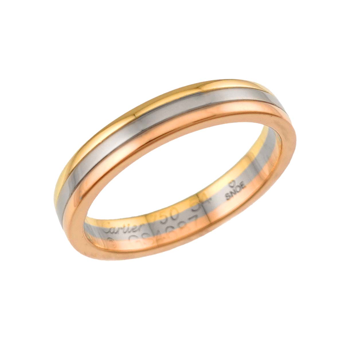 Vendome Ring 18K YG WG PG 750 size54 6.75(US)