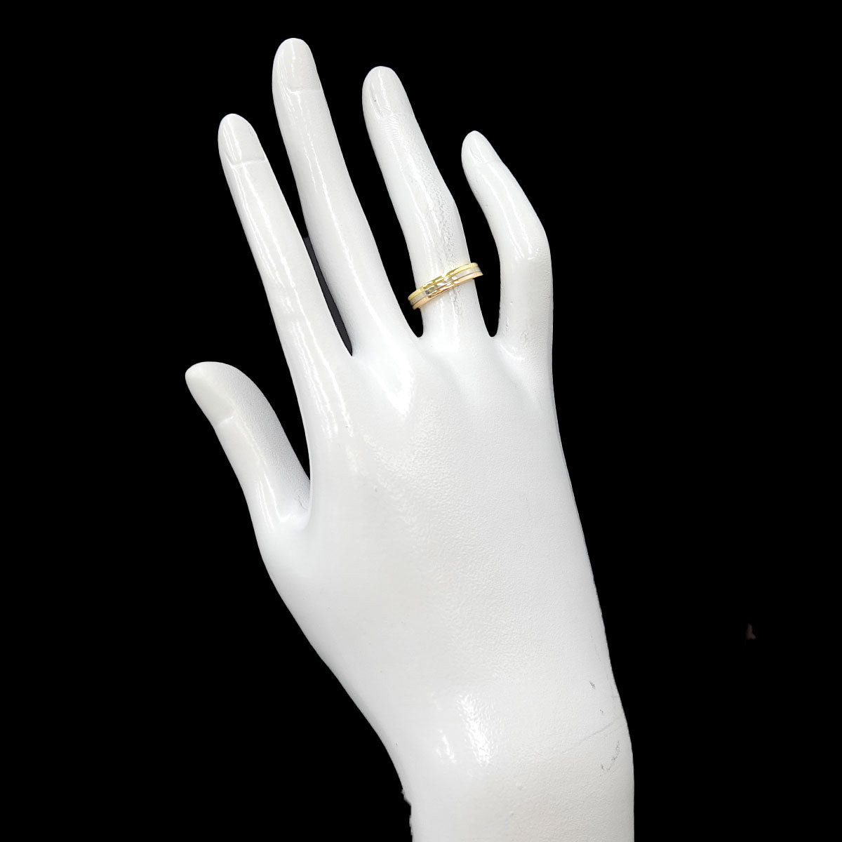 Vendome Ring 18K YG WG PG 750 size49 4.75-5(US)