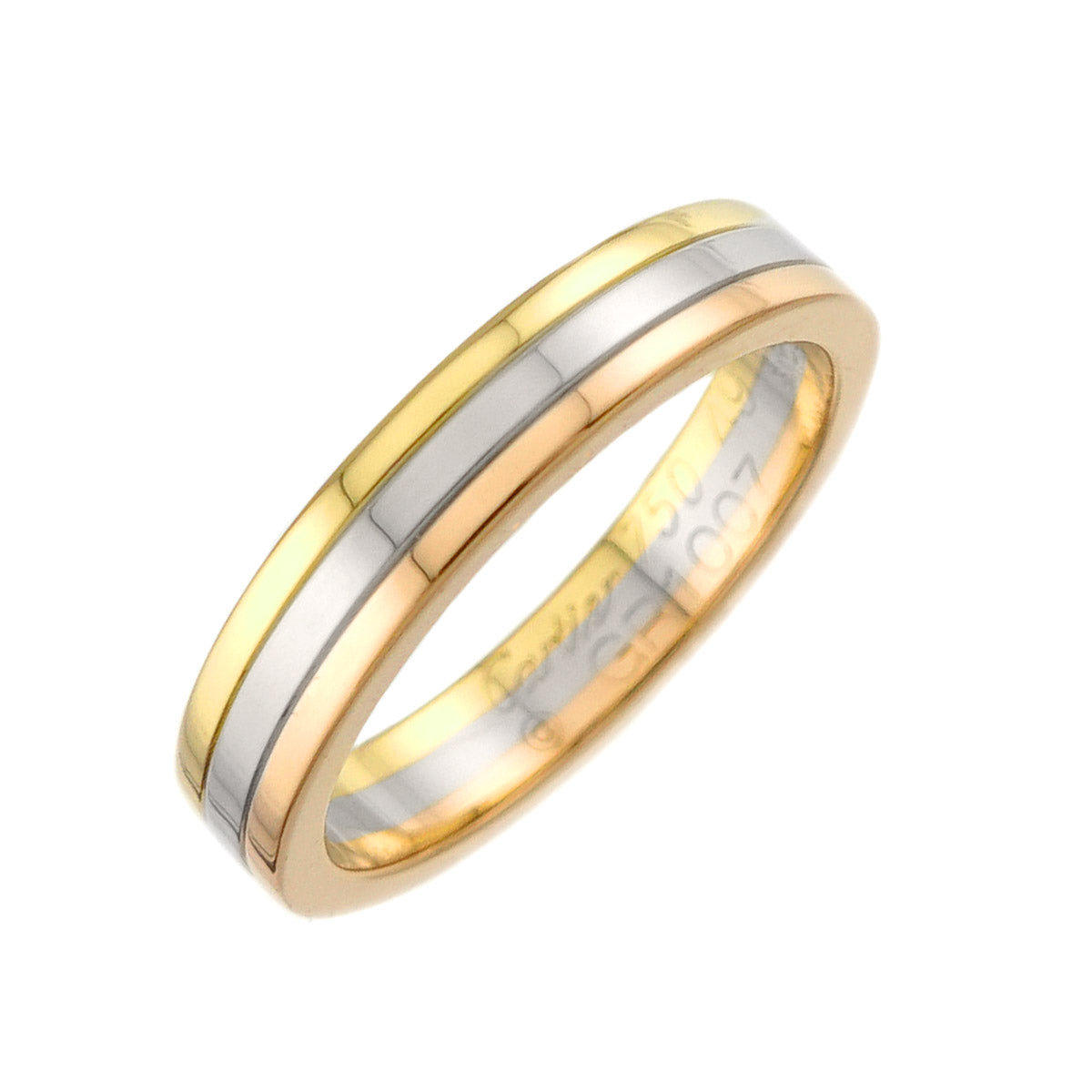 Vendome Ring 18K YG WG PG 750 size49 4.75-5(US)