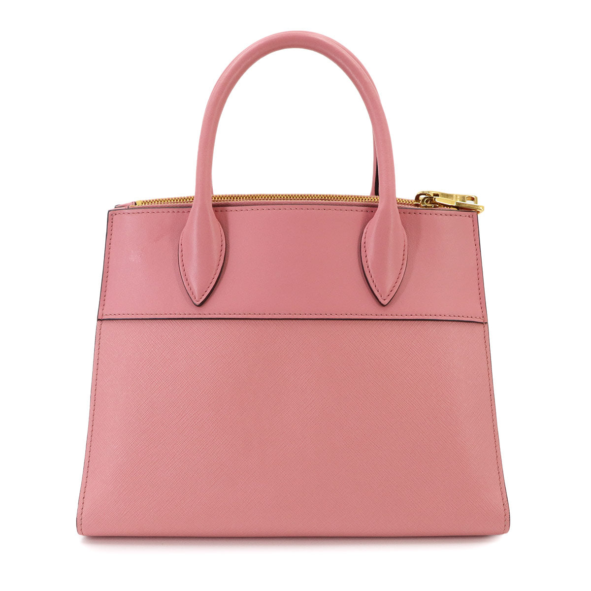 2way Hand Shoulder Bag Saffiano Leather Pink 1BA103