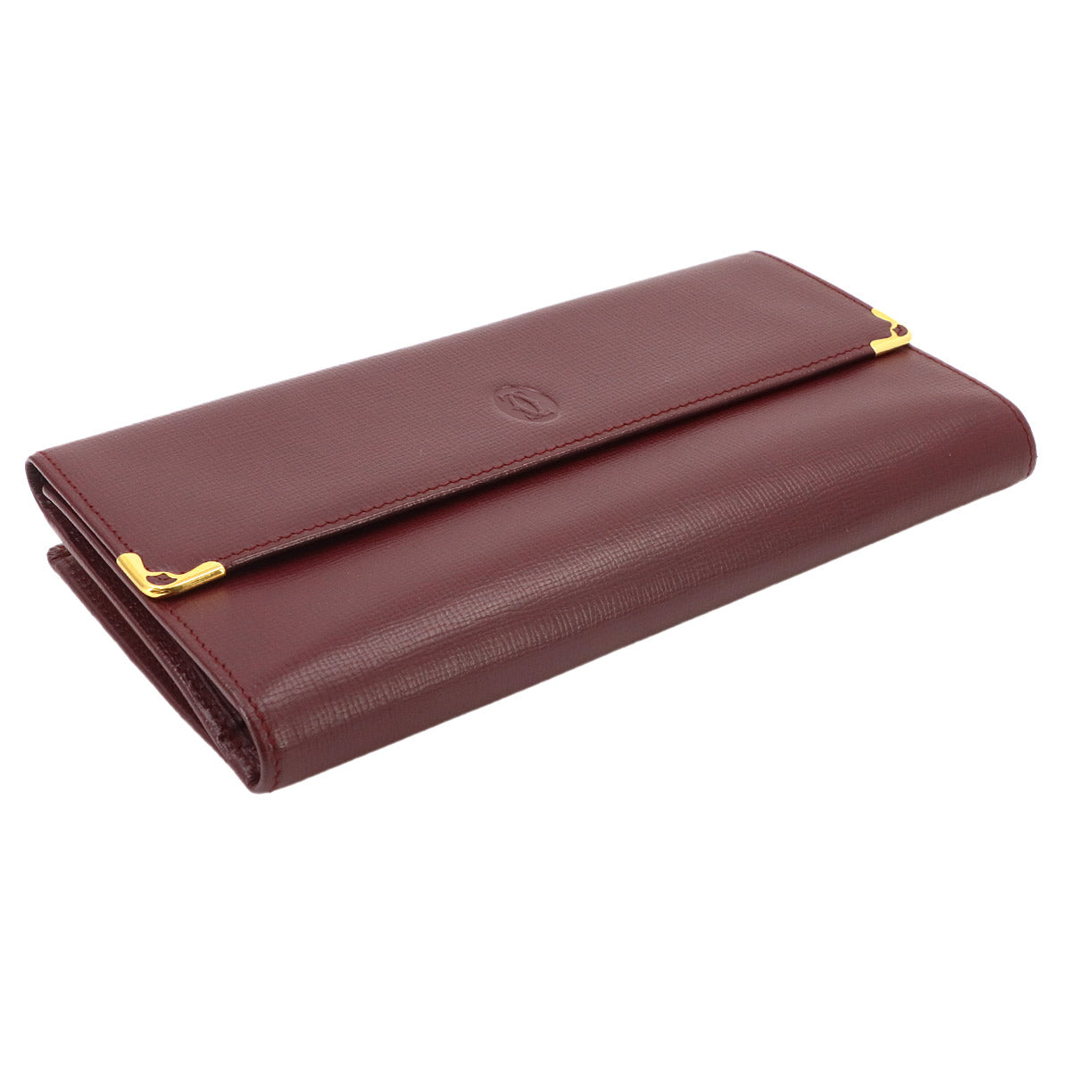 Must Line Long Wallet Leatherr Bordeaux Purse