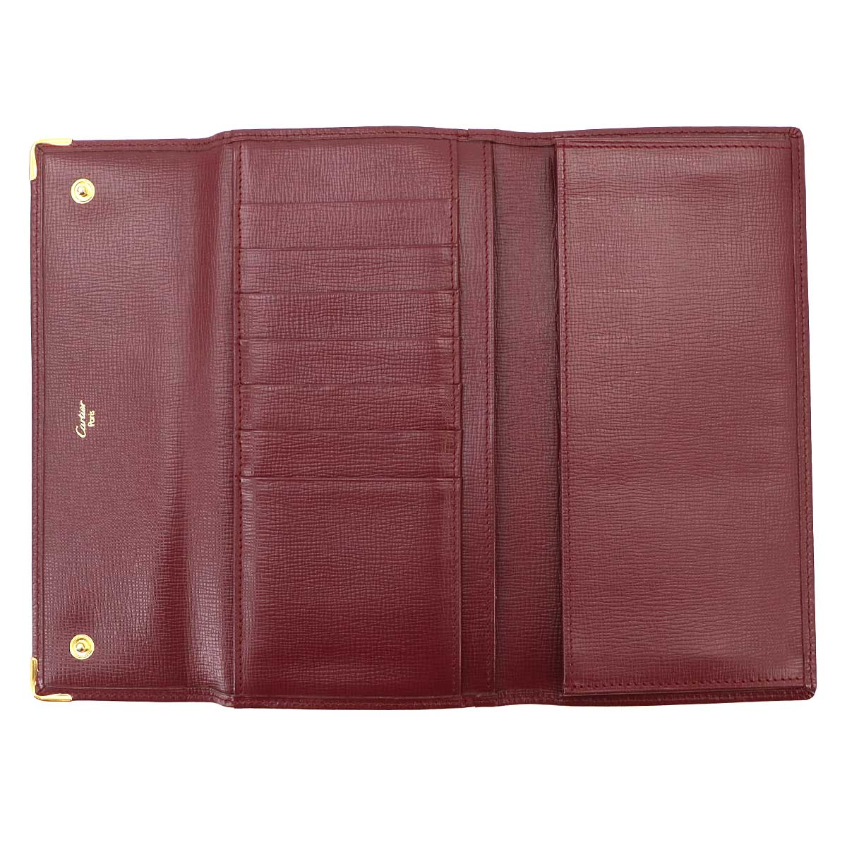 Must Line Long Wallet Leatherr Bordeaux Purse