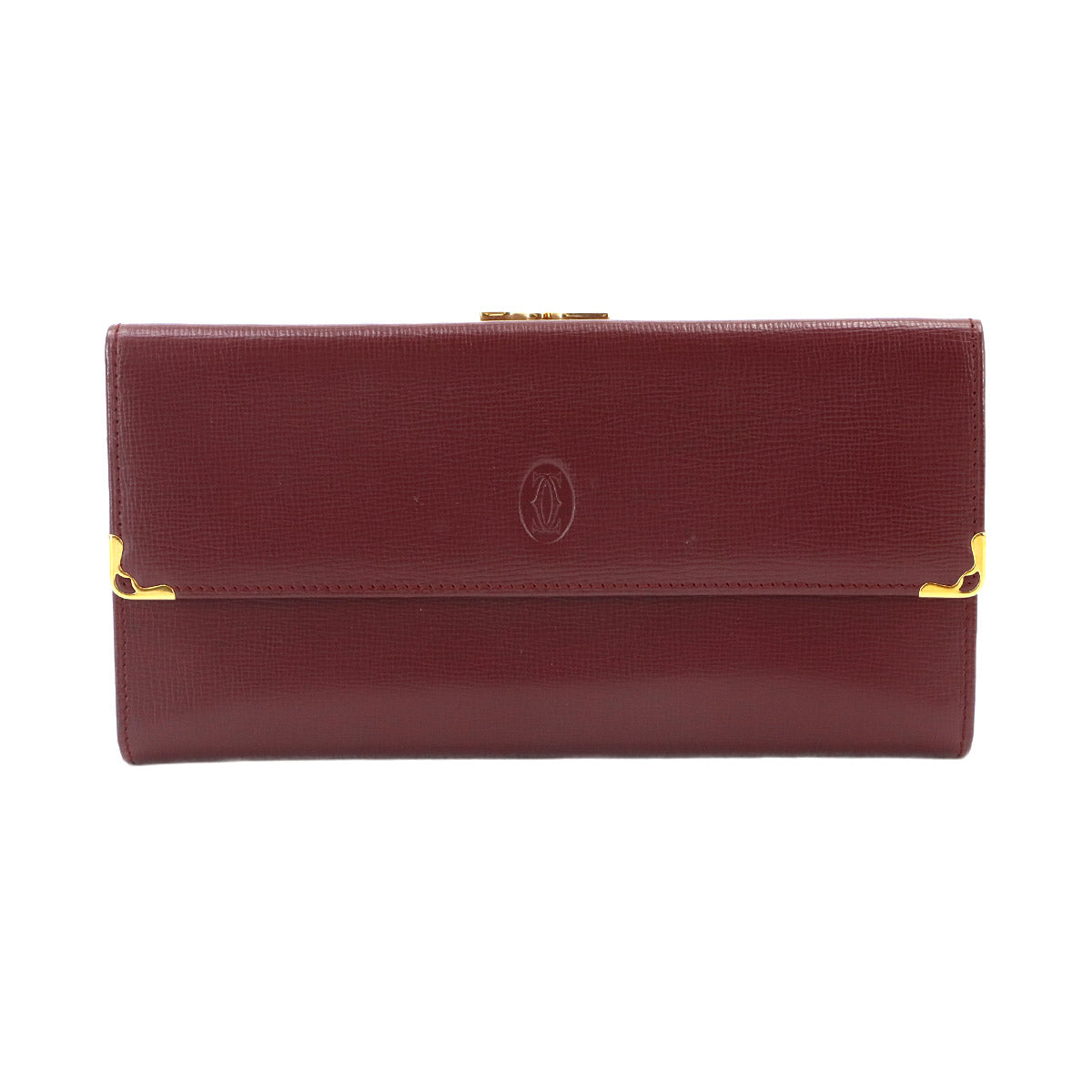 Must Line Long Wallet Leatherr Bordeaux Purse