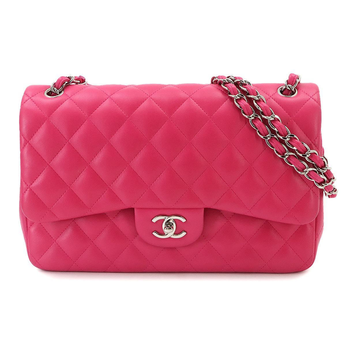 Matelasse 30 Chain Shoulder Bag Leather Pink A58600
