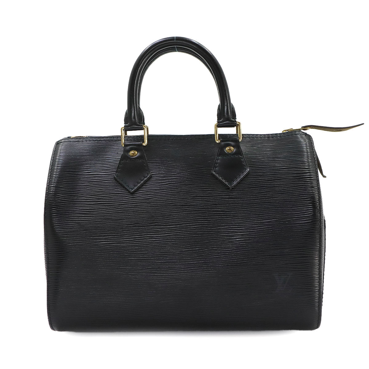 Epi Speedy 25 Hand Bag Leather Noir M59032 Purse