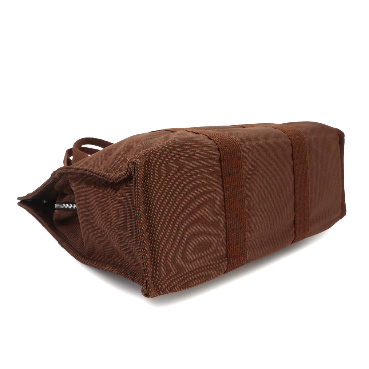 Herline Tote GM Bag Canvas Brown Purse