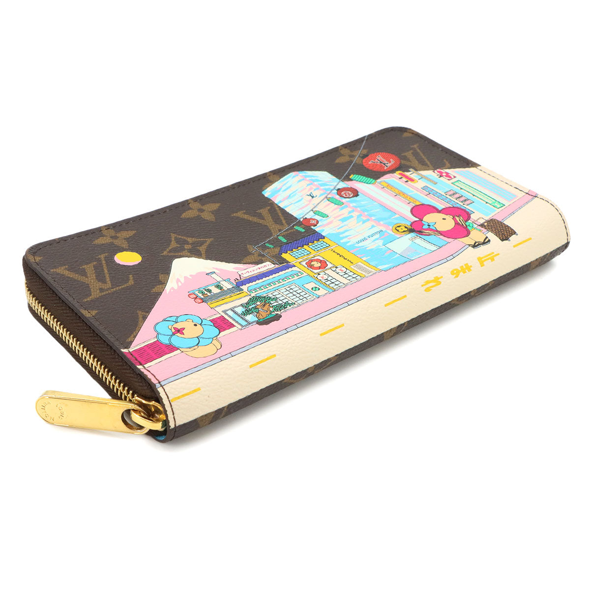 Vivienne Monogram Zippy Wallet Brown Multicolor M81630