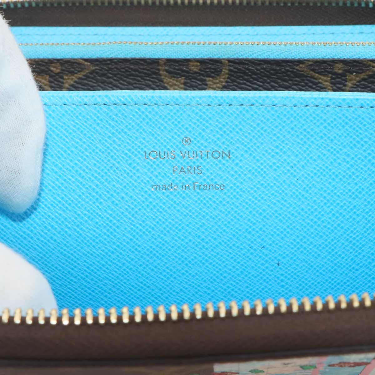Vivienne Monogram Zippy Wallet Brown Multicolor M81630