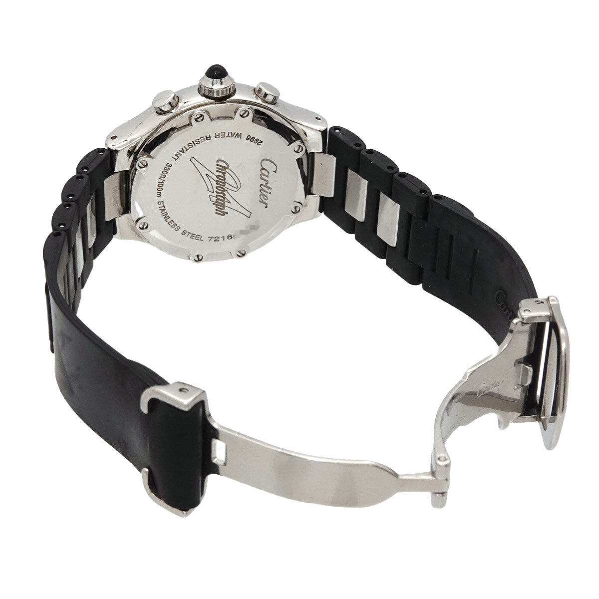 Must 21 Chronoscaph W10198U2 Quartz Black Dial Ladies Watch