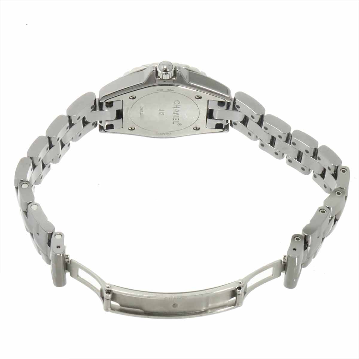 J12 Chromatic H3402 Quartz Gray Dial Ceramic Ladies Watch
