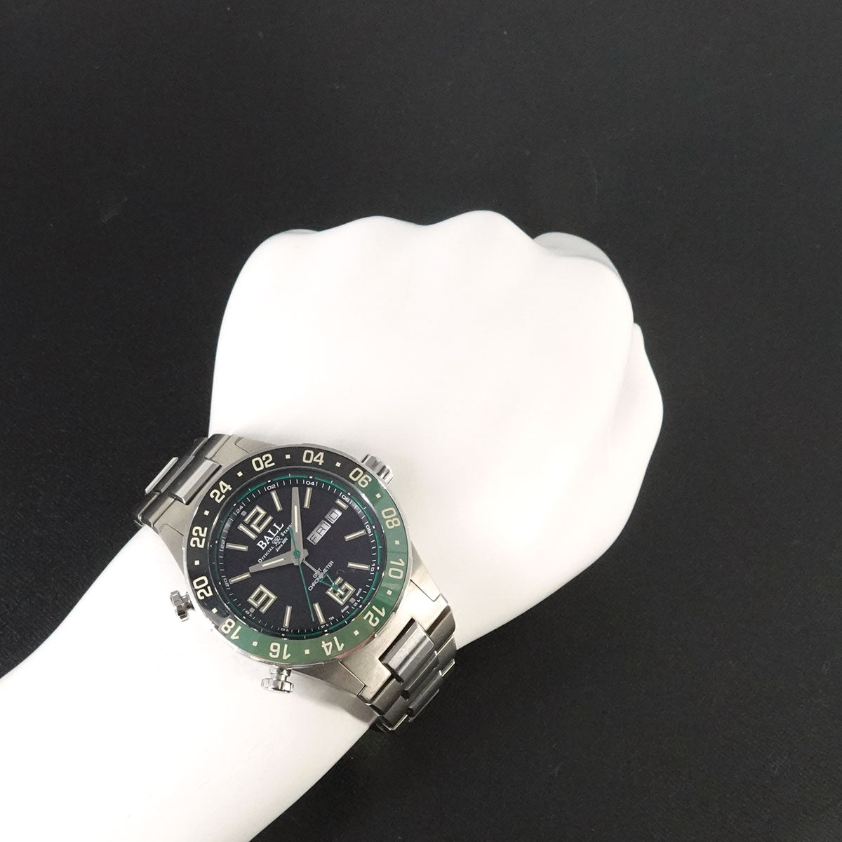 Roadmaster Marine GMT DG3030B Day Date Automatic Mens Watch