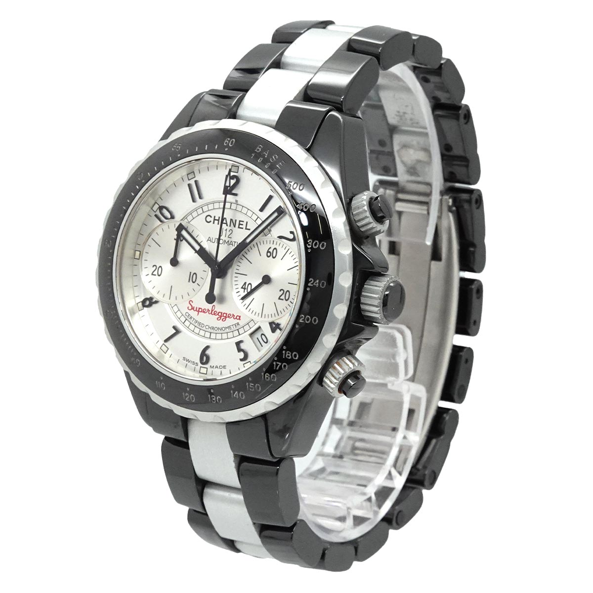 J12 Super Reggera H1624 Automatic Silver Dial Watch