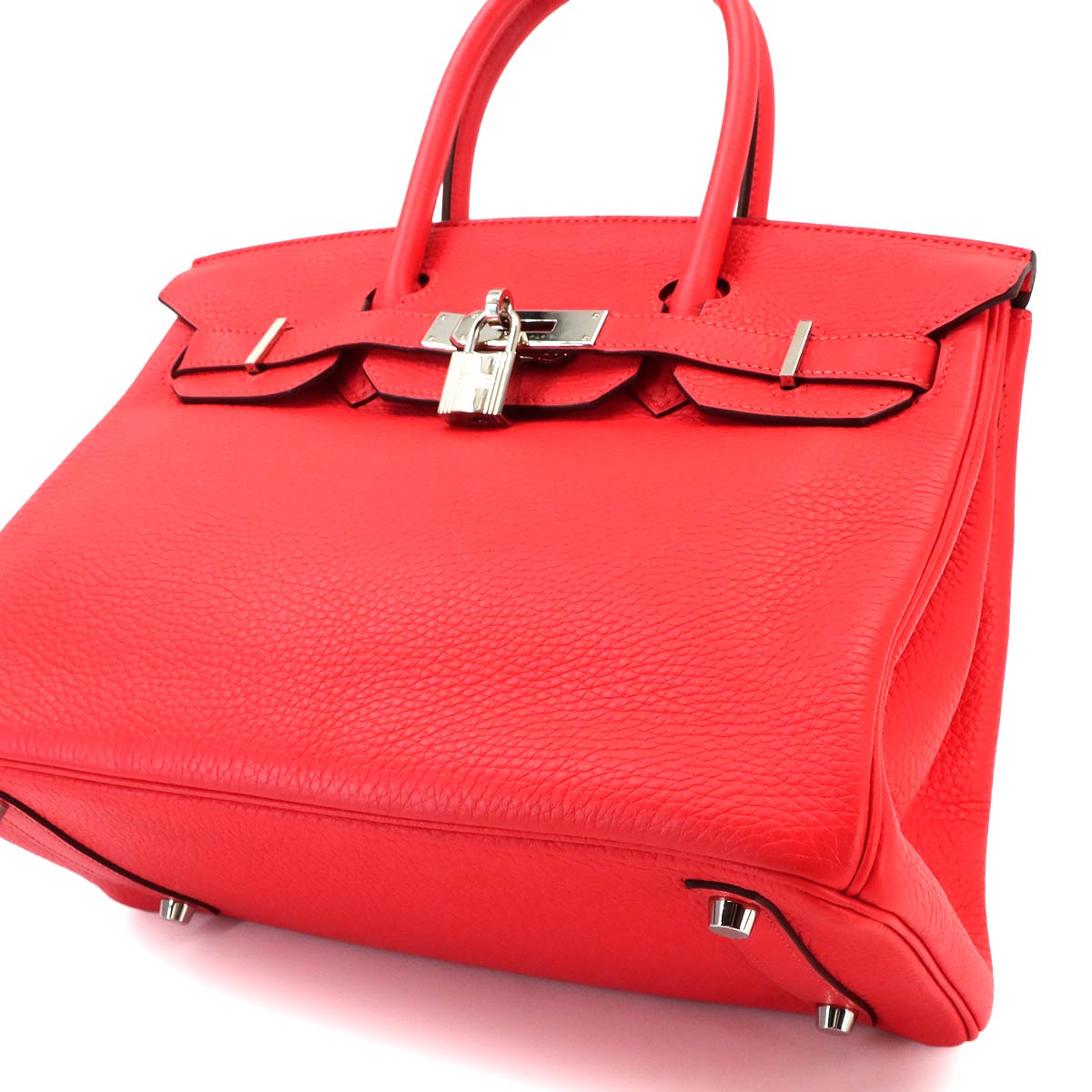 Birkin 30 Taurillon Clemence Rouge pivoine Hand Bag Purse
