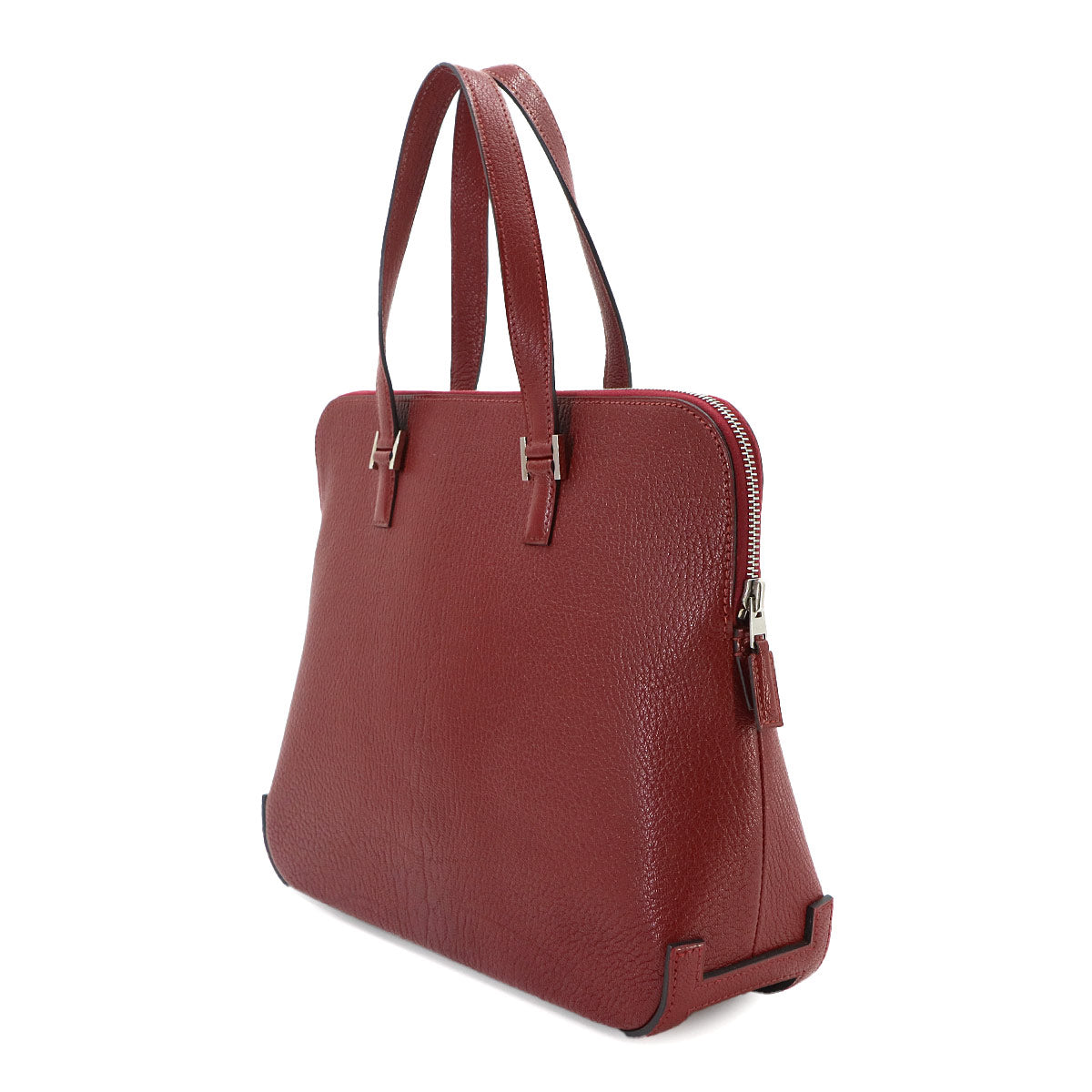 Escapada Hand Bag Chevre Rouge H