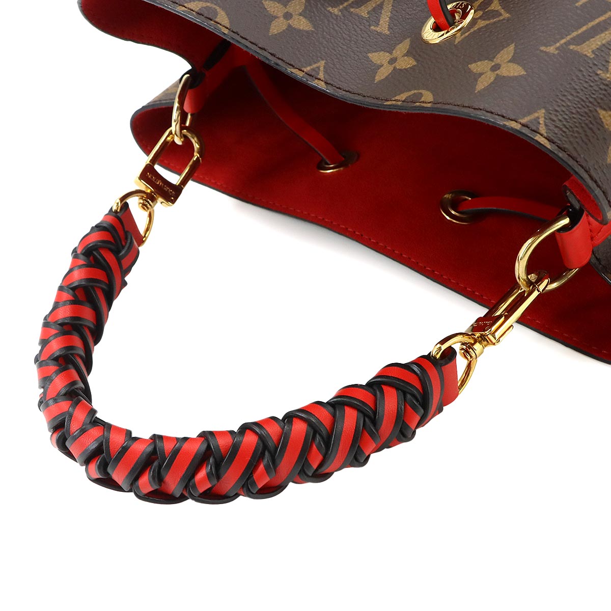 Monogram NeoNoe Hand Shoulder Bag Brown Coquelicot M43985