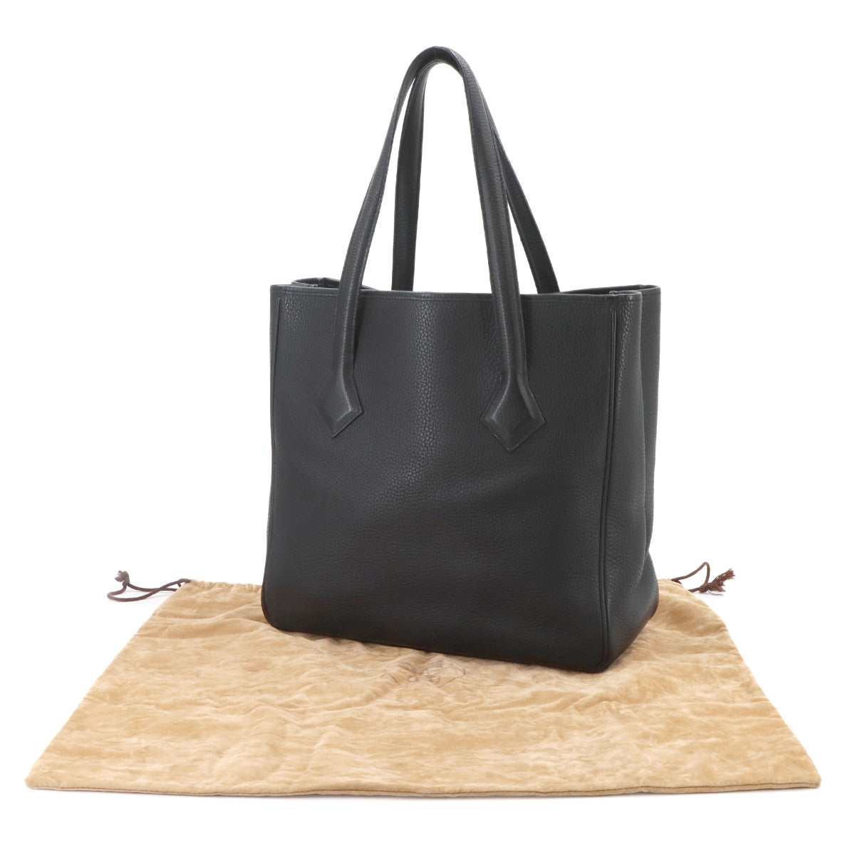 Victoria Cabas 32 Tote Bag Taurillon Clemence Black