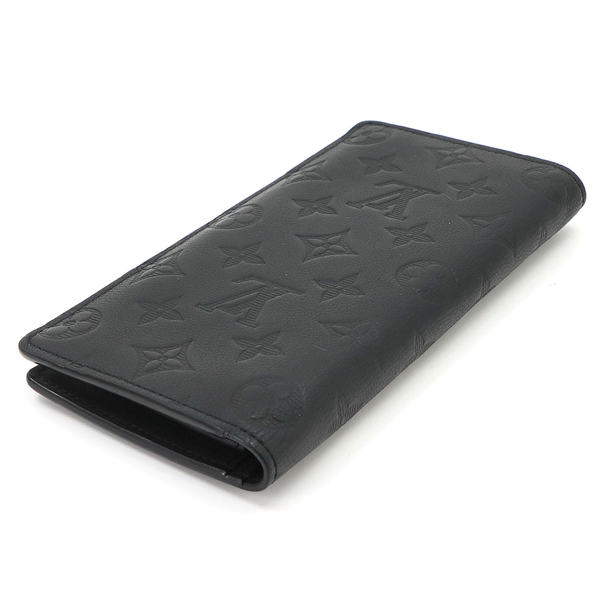 Monogram Shadow Brazza Wallet Leather Black M62900