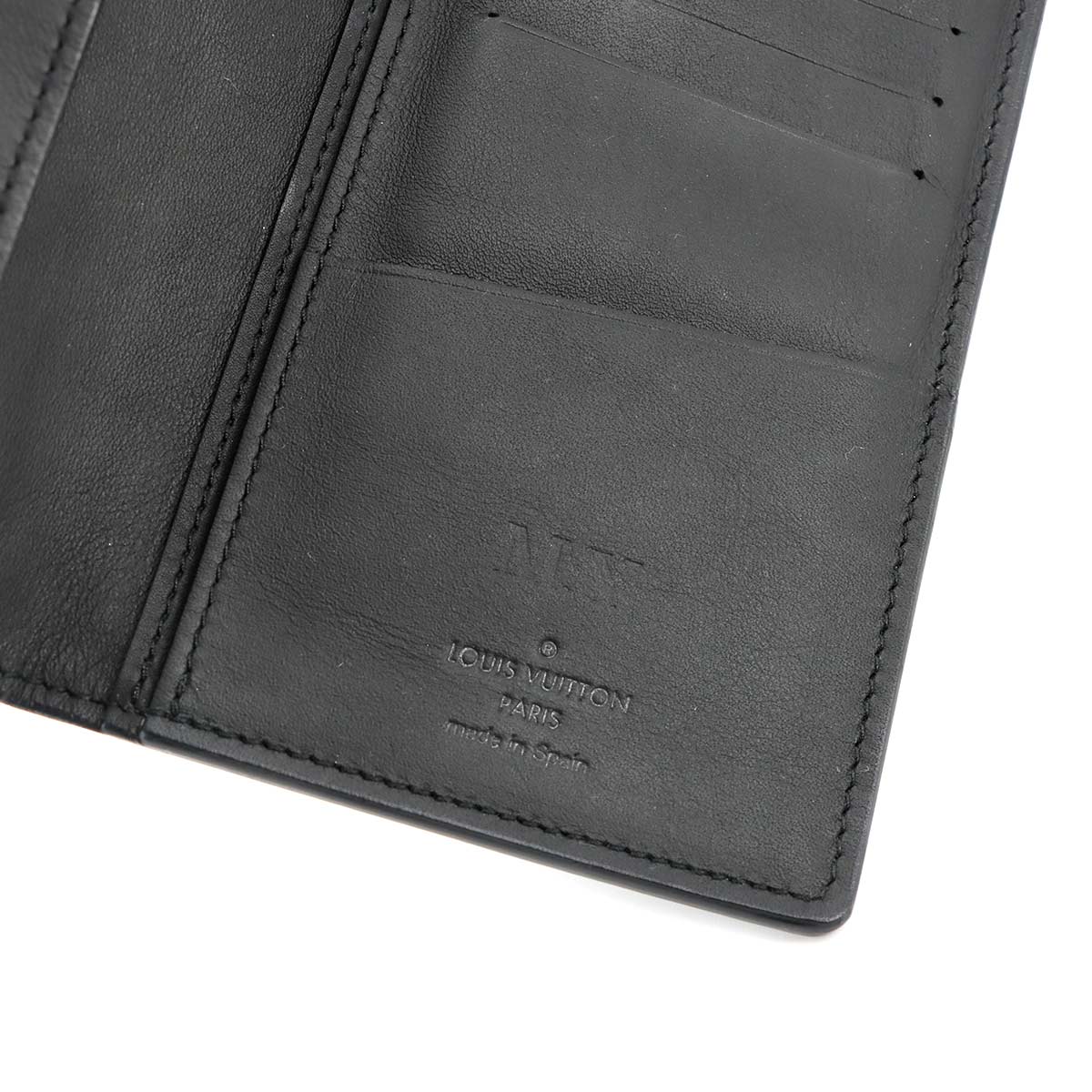Monogram Shadow Brazza Wallet Leather Black M62900