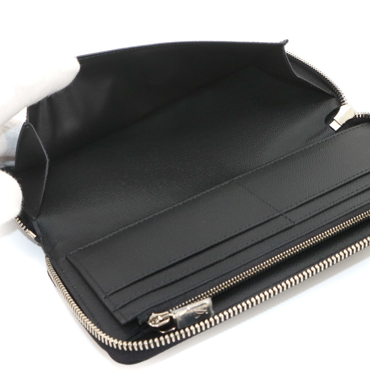 Damier Graphite Zippy Wallet Vertical Black N63095