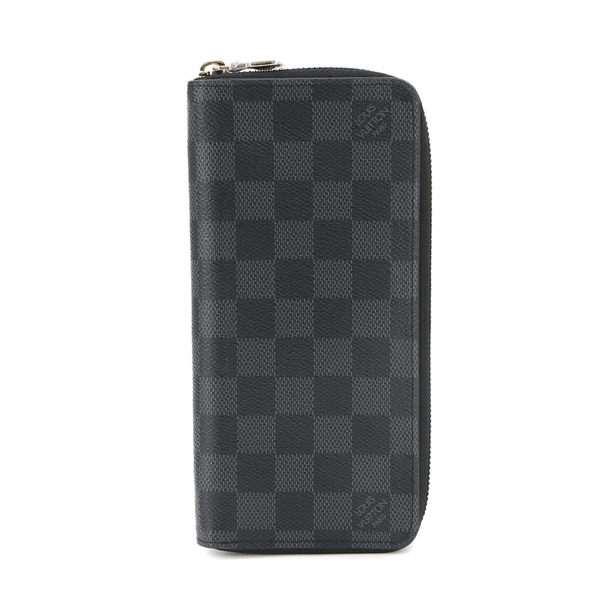 Damier Graphite Zippy Wallet Vertical Black N63095