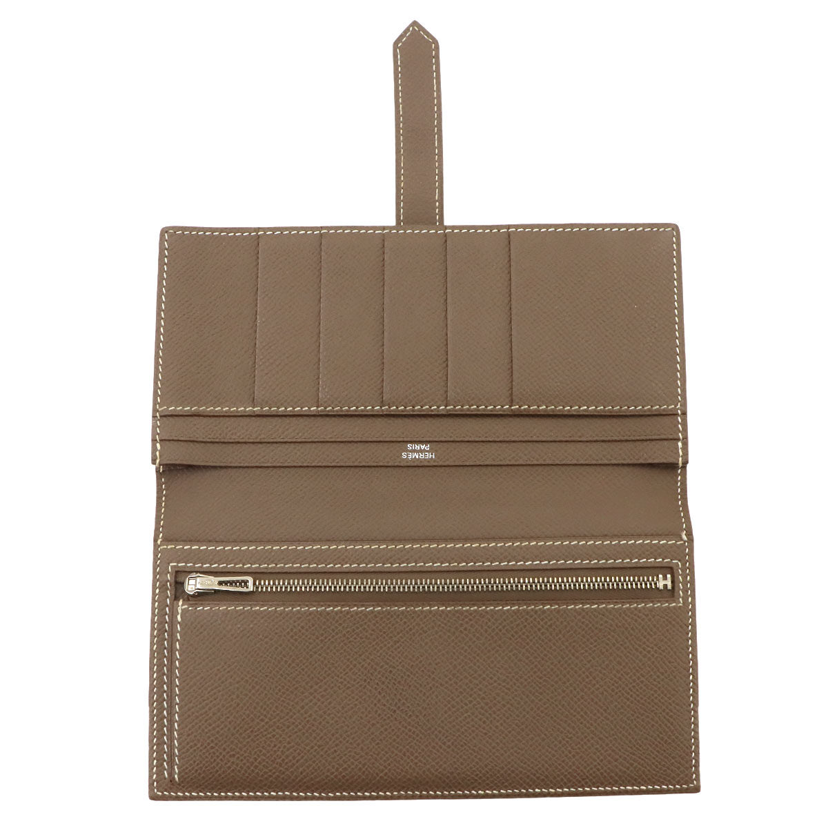 Bearn Soufflet Long Wallet Epsom Rose Jaipur Etoupe