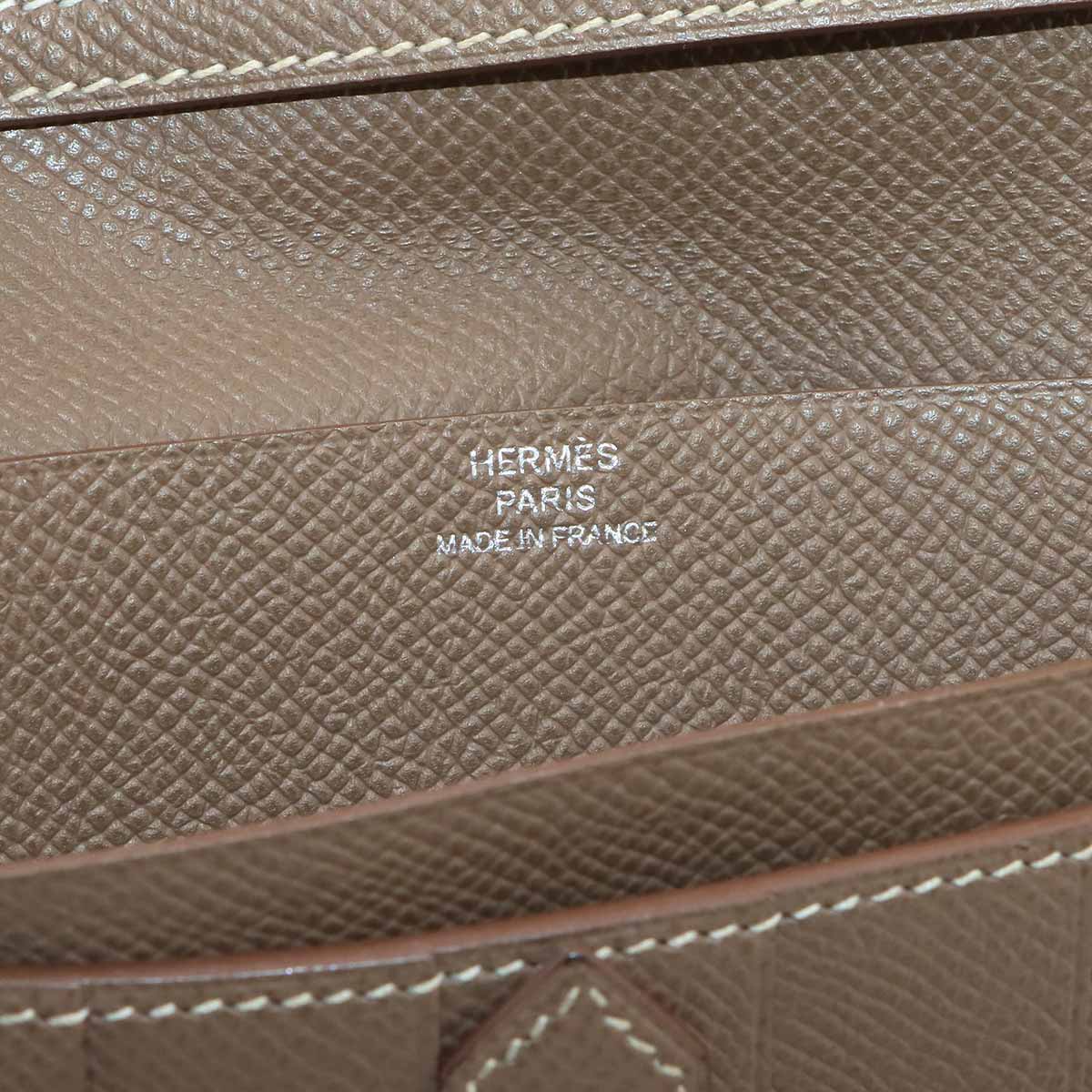 Bearn Soufflet Long Wallet Epsom Rose Jaipur Etoupe