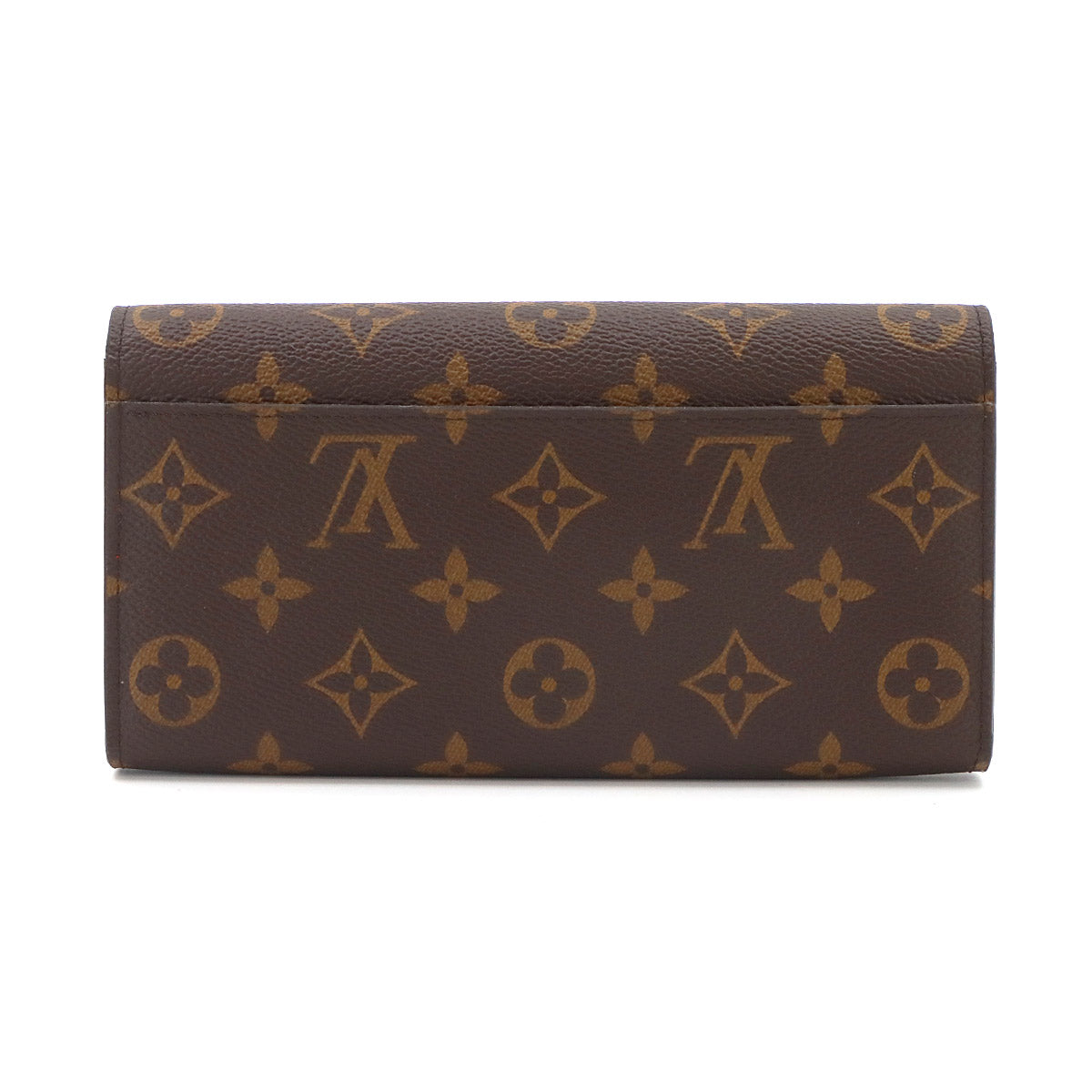 Monogram Sarah Wallet Brown Poppy Coquelicot M62236