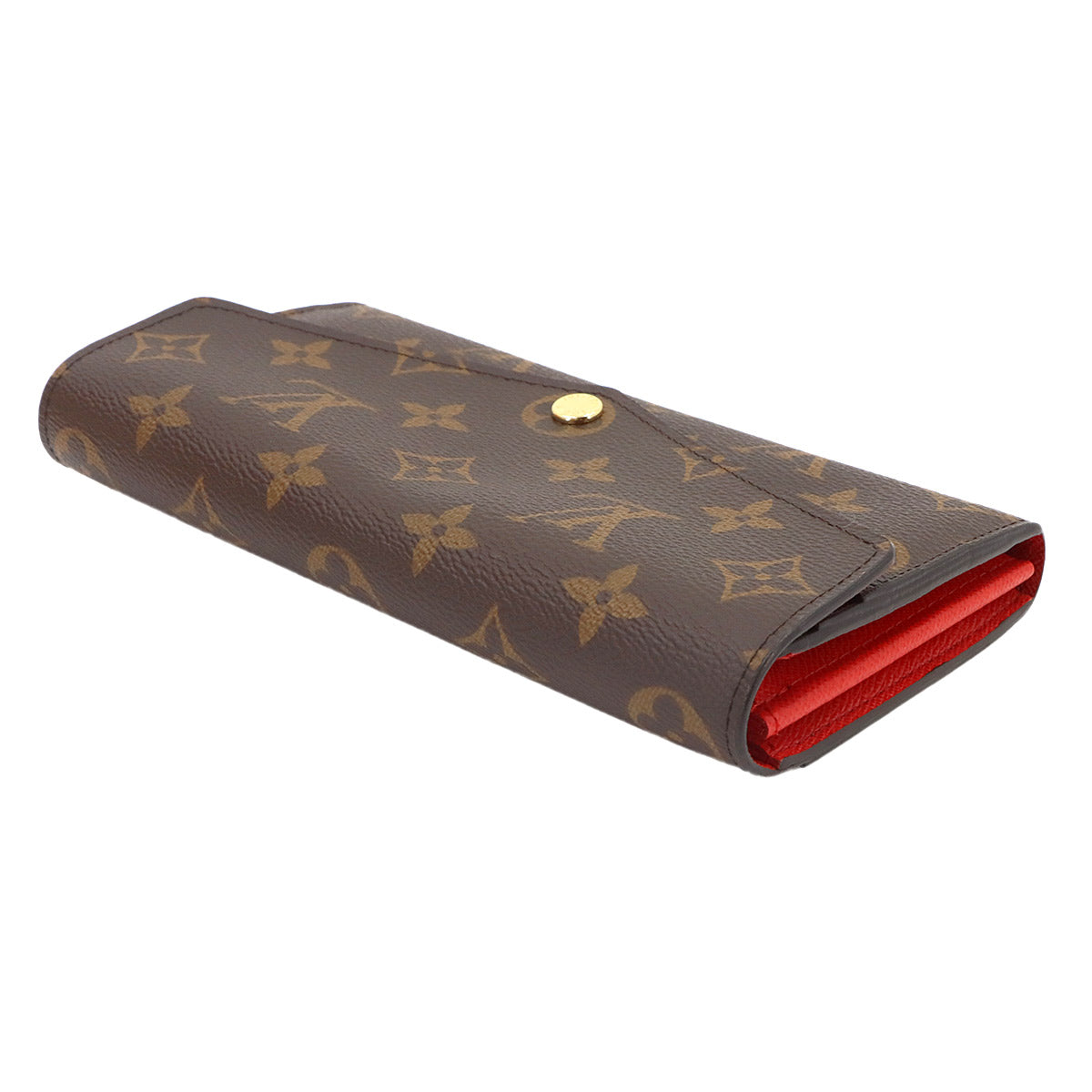 Monogram Sarah Wallet Brown Poppy Coquelicot M62236