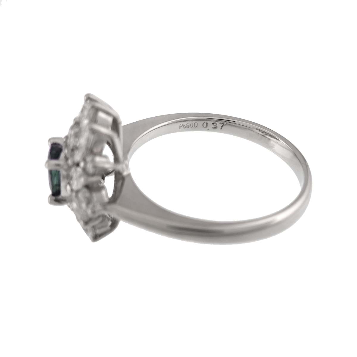 Alexandrite 0.37ct Diamond 1.08ct Ring Pt Platinum size5.5-5.75(US)