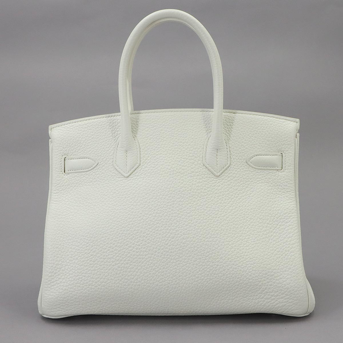 Birkin 30 Togo White Hand Bag Purse