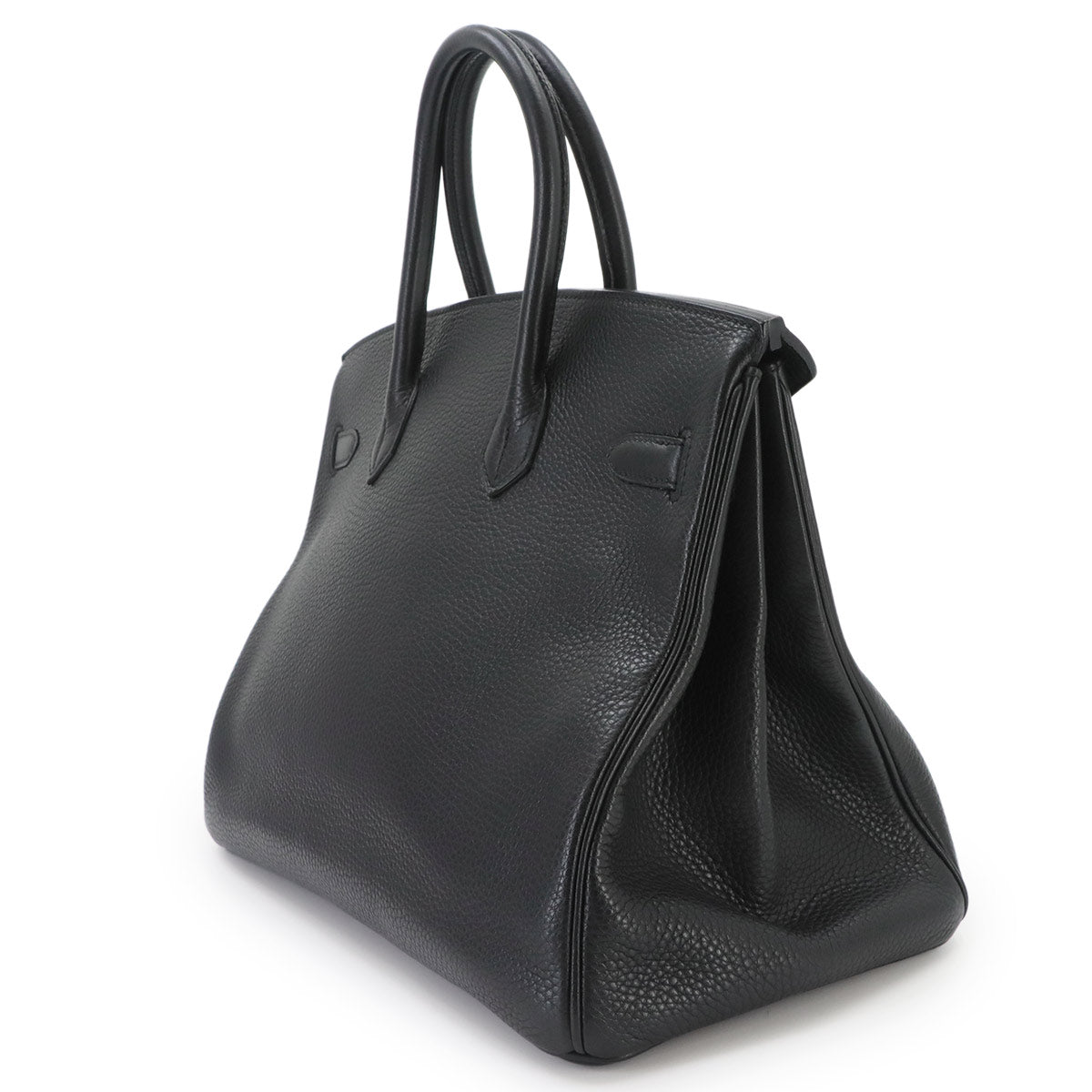 Birkin 35 Veau Togo Black Hand Bag Purse