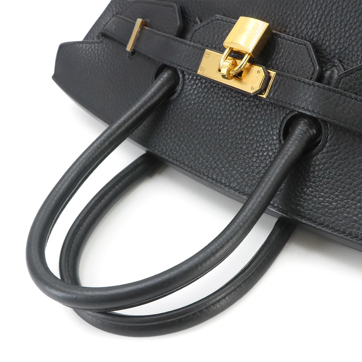 Birkin 35 Veau Togo Black Hand Bag Purse