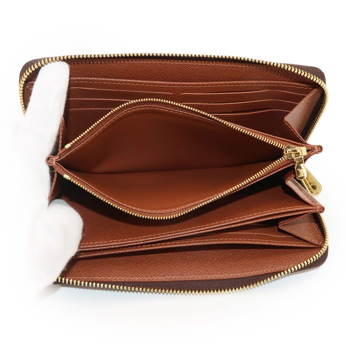 Monogram Zippy Wallet Brown M42616 Purse
