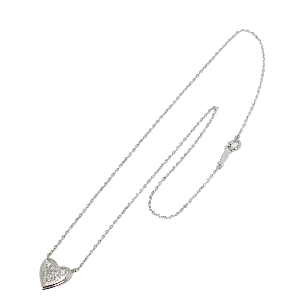 Diamond Necklace 14K WG 585