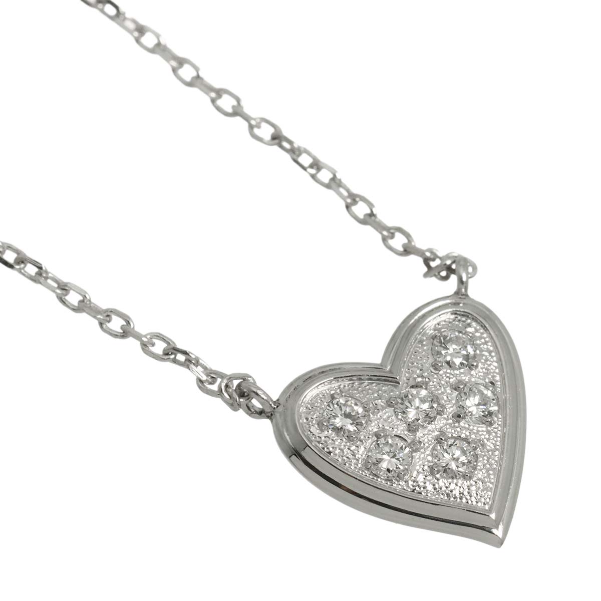 Diamond Necklace 14K WG 585