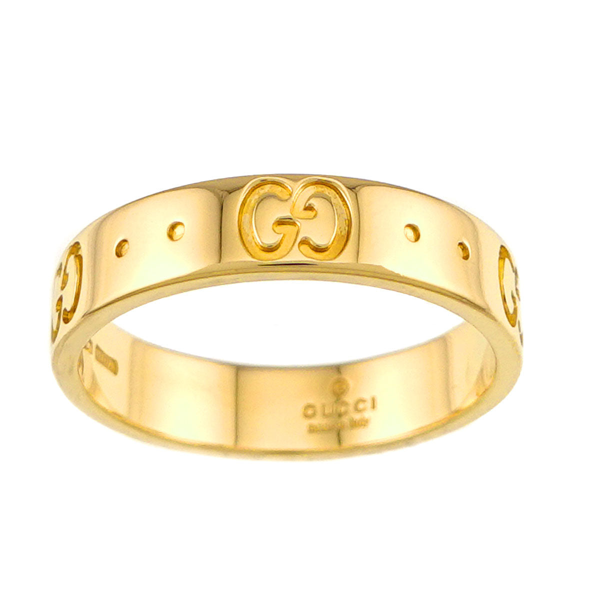 Icon Ring 18K Yellow Gold 750 Size10 5-5.25(US)
