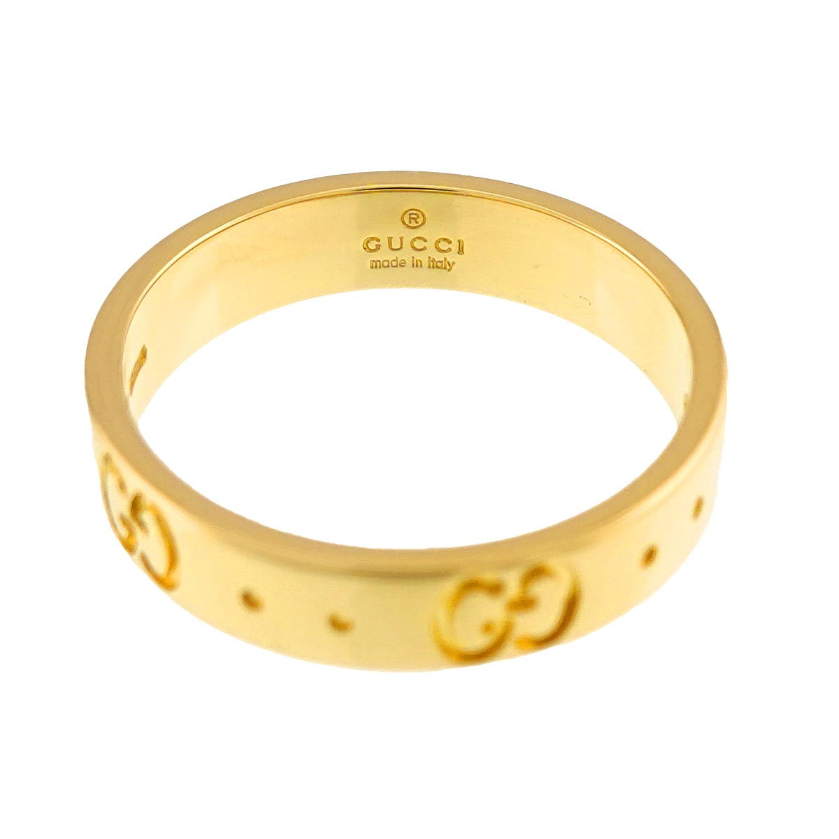 Icon Ring 18K Yellow Gold 750 Size10 5-5.25(US)