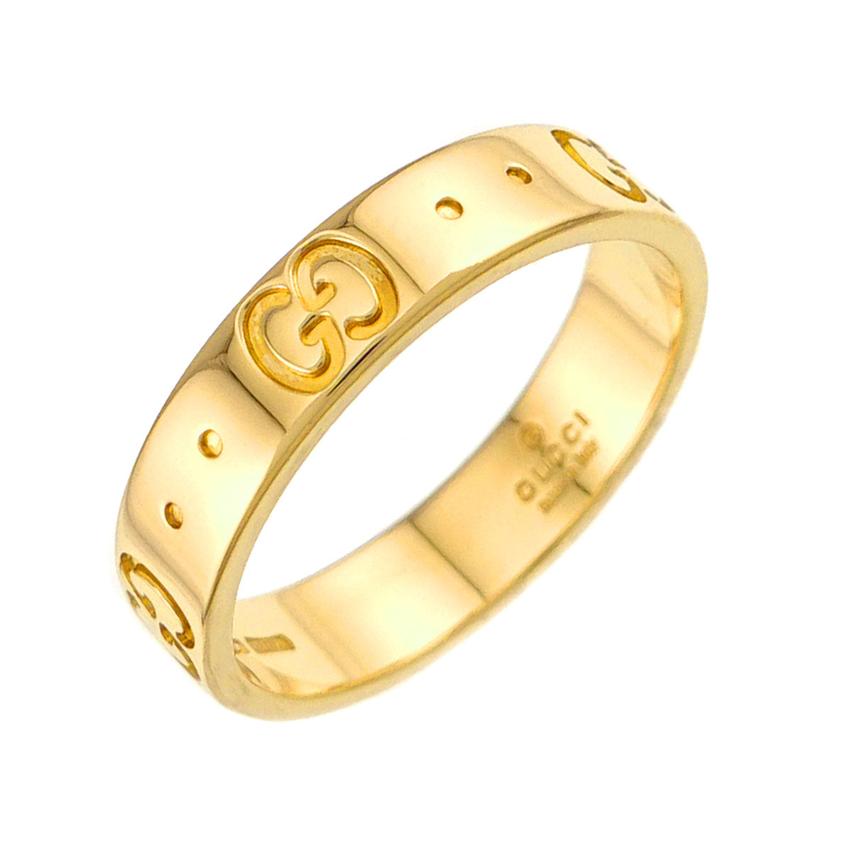 Icon Ring 18K Yellow Gold 750 Size10 5-5.25(US)